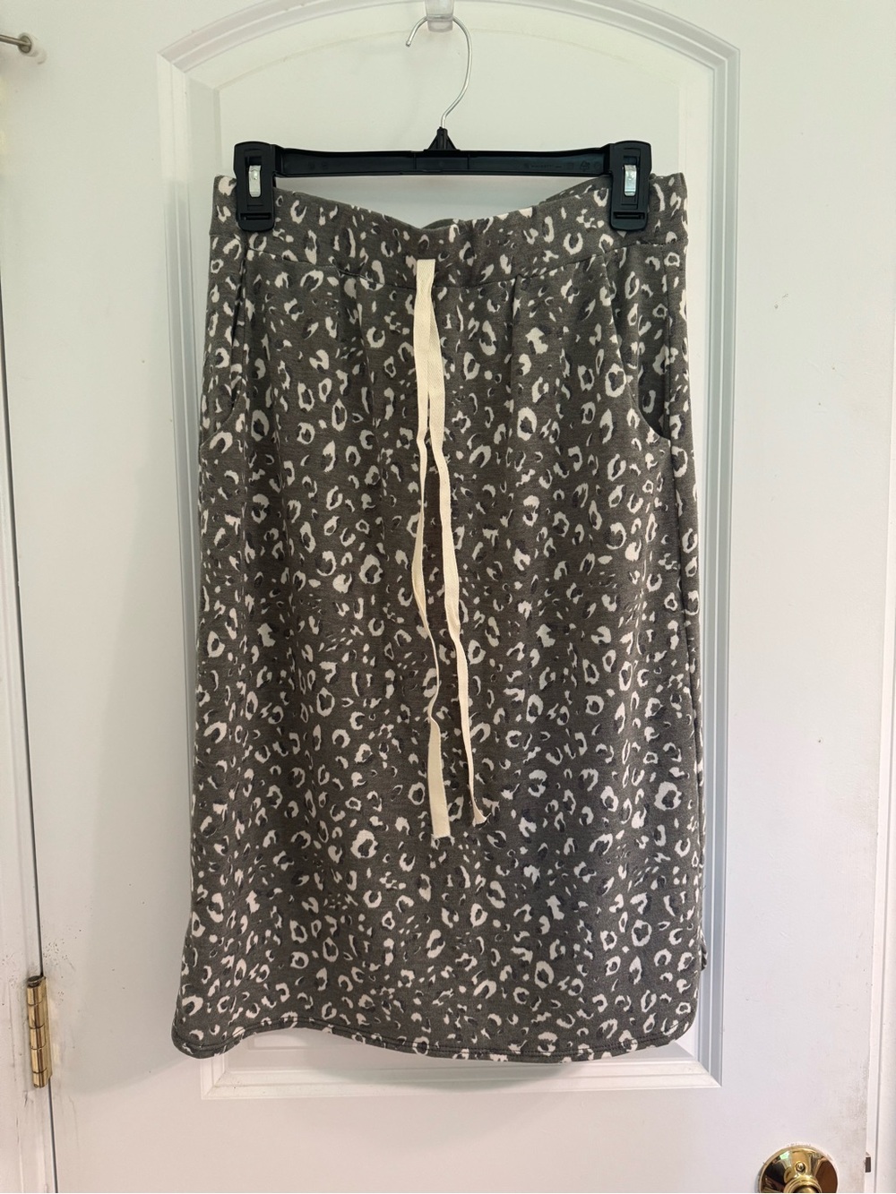 7th Roy midi bodycon cheetah skirt